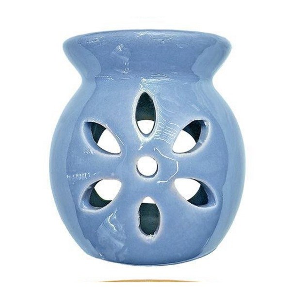 Αρωματιστής Κεραμικός Τυρκουάζ 8x8εκ. 24home 243012-2 (